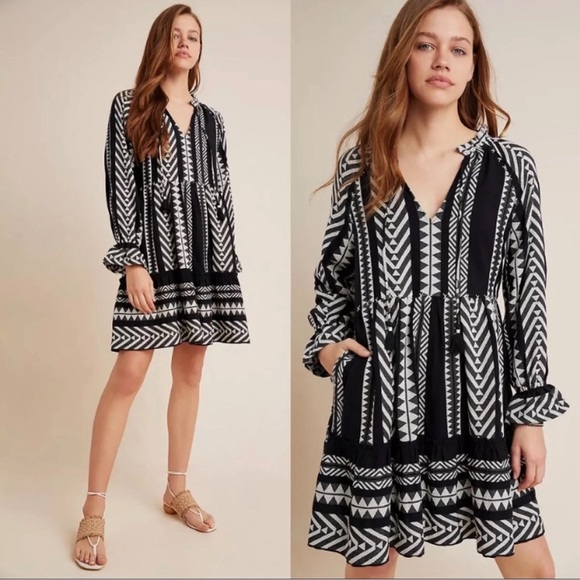 Anthropologie Dominique Tunic Dress NWT Size XS - Picture 13 of 16